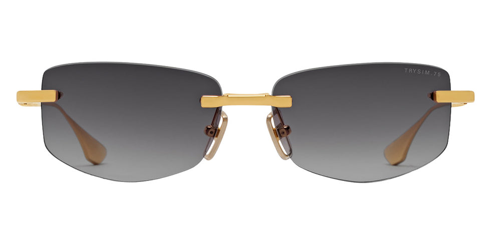 Dita® TRYSIM.75 Sunglasses DT DTS182-A-01 56 - Yellow Gold