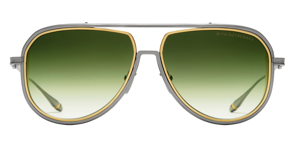 Dita® OUTRCRAFT Sunglasses DT DTS188-A-02 59 - Antique Silver/Yellow Gold
