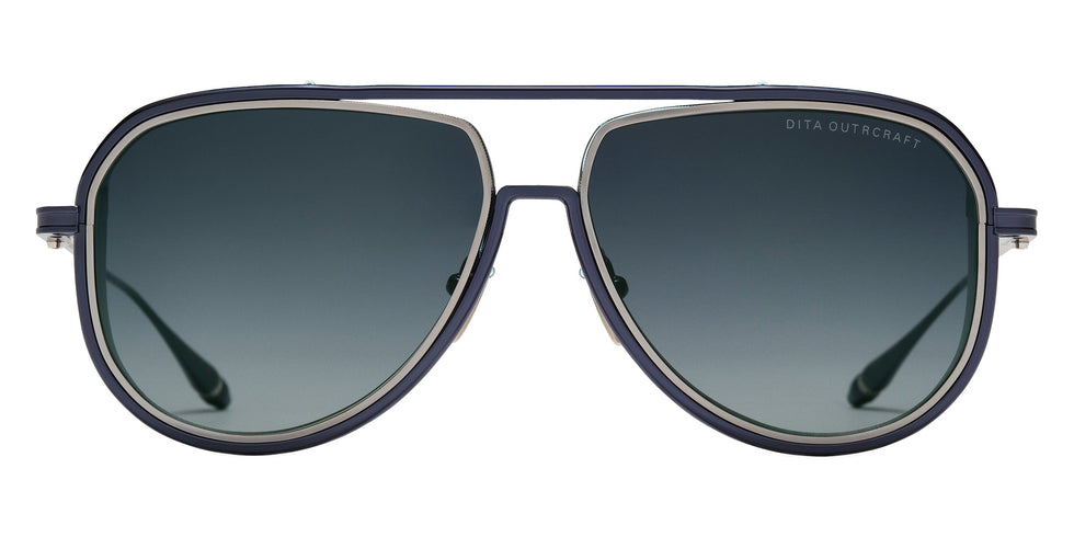 Dita® OUTRCRAFT Sunglasses DT DTS188-A-03 59 - Future Dusk Blue/Antique Silver