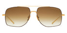 Dita® ARTOA.88 Sunglasses DT DTS190-A-01 60 - Yellow Gold/Cappuccino