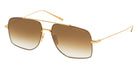 Dita® ARTOA.88 Sunglasses DT DTS190-A-01 60 - Yellow Gold/Cappuccino
