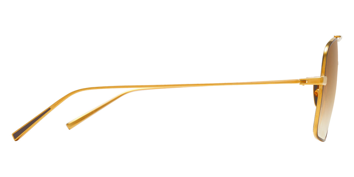 Dita® ARTOA.88 Sunglasses DT DTS190-A-01 60 - Yellow Gold/Cappuccino