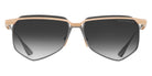 Dita® INTERLINE Sunglasses DT DTS194-A-02 60 - White Gold/Black Iron/Black Palladium