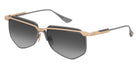 Dita® INTERLINE Sunglasses DT DTS194-A-02 60 - White Gold/Black Iron/Black Palladium
