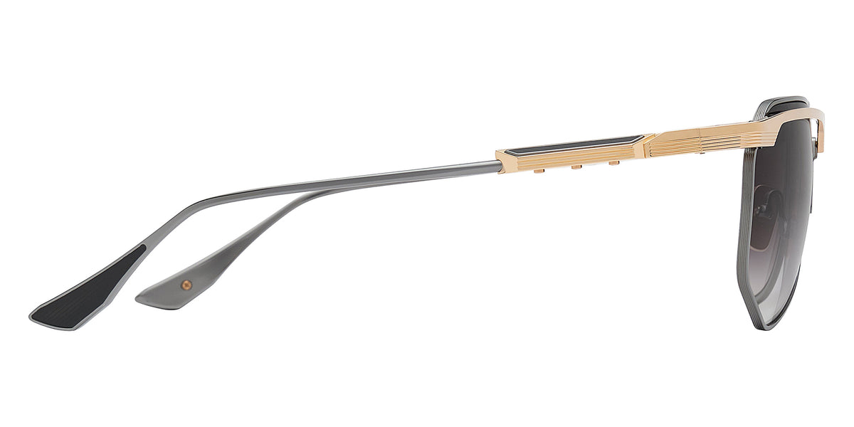Dita® INTERLINE Sunglasses DT DTS194-A-02 60 - White Gold/Black Iron/Black Palladium
