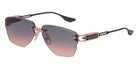 Dita® HYPERLUX-2000 Sunglasses DT DTS197-A-03 58 - Rose Gold/Blue/Black Iron