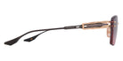 Dita® HYPERLUX-2000 Sunglasses DT DTS197-A-03 58 - Rose Gold/Blue/Black Iron
