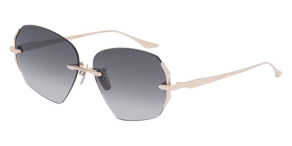 Dita® DAHLVIN Sunglasses DT DTS200-A-01 58 - White Gold
