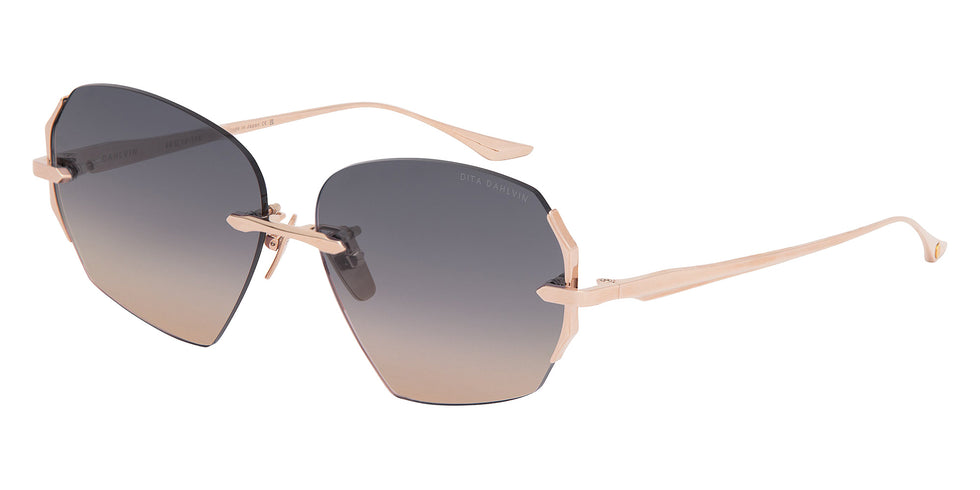 Dita® DAHLVIN Sunglasses DT DTS200-A-02 58 - Rose Gold
