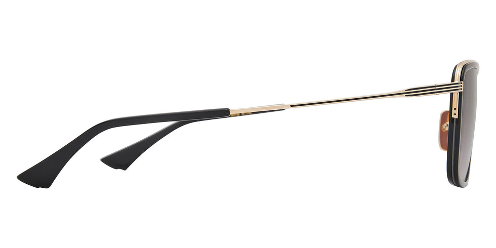Dita® ALLUVIAN Sunglasses DT DTS201-A-01 54 - Black/White Gold