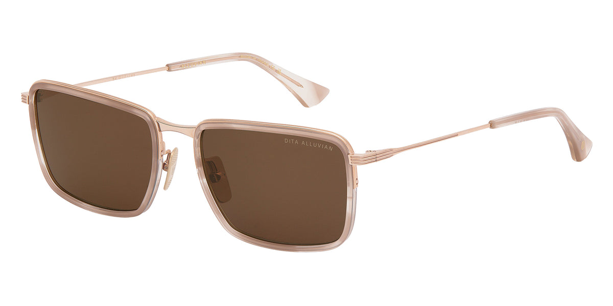 Dita® ALLUVIAN Sunglasses DT DTS201-A-03 54 - Dusty Pink/Rose Gold
