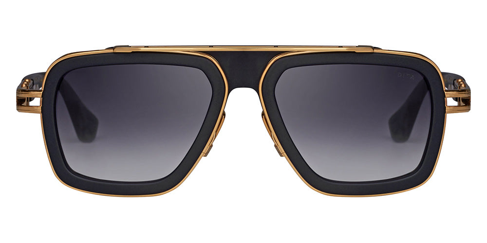 Dita® LXN-EVO Sunglasses DT DTS403-A-01 54 - Matte Black/Yellow Gold