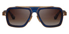 Dita® LXN-EVO Sunglasses DT DTS403-A-03 54 - Blue Swirl/Yellow Gold