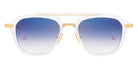 Dita® TERRACRAFT Sunglasses DT DTS416-A-02 52 - White Swirl/Yellow Gold