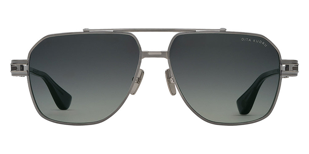 Dita® KUDRU Sunglasses DT DTS436-A-04 61 - Antique Silver/Night Sky