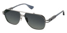 Dita® KUDRU Sunglasses DT DTS436-A-04 61 - Antique Silver/Night Sky