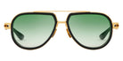 Dita® VASTIK Sunglasses DT DTS441-A-01 59 - Yellow Gold/Black
