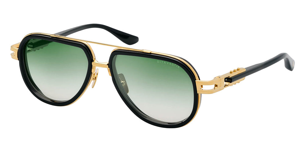 Dita® VASTIK Sunglasses DT DTS441-A-01 59 - Yellow Gold/Black