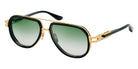 Dita® VASTIK Sunglasses DT DTS441-A-01 59 - Yellow Gold/Black
