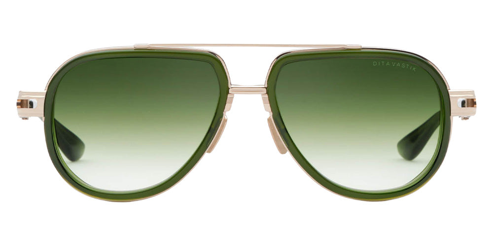 Dita® VASTIK Sunglasses DT DTS441-A-03 59 - White Gold/Crystal Black Moss