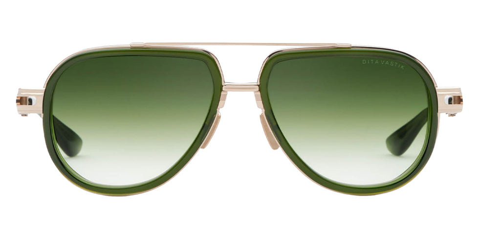 Dita® VASTIK Sunglasses DT DTS441-A-03 59 - White Gold/Crystal Black Moss