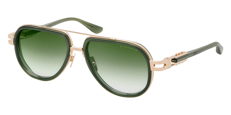Dita® VASTIK Sunglasses DT DTS441-A-03 59 - White Gold/Crystal Black Moss