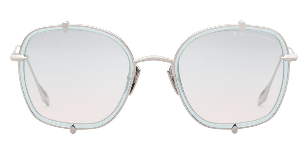 Dita® TALON-THREE Sunglasses DT DTS442-A-01 52 - Green Beach Glass/Silver