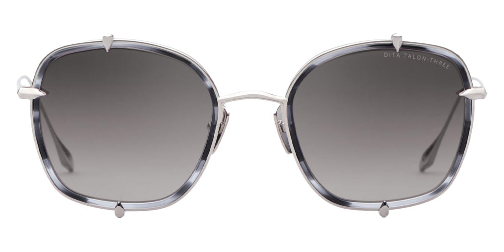 Dita® TALON-THREE Sunglasses DT DTS442-A-02 52 - Ink Swirl/Silver