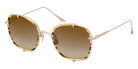 Dita® TALON-THREE Sunglasses DT DTS442-A-03 52 - Brown Hazel/White Gold