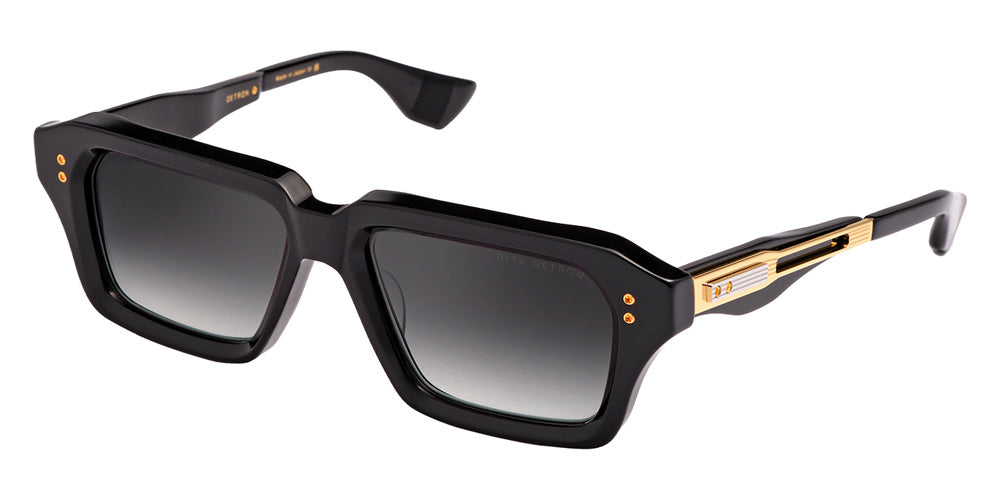Dita® DETRON Sunglasses DT DTS459-A-01 52 - Black/Yellow Gold