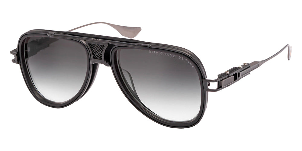 Dita® GRAND-DECADE Sunglasses DT DTS460-A-02 56 - Matte Black/Black Iron