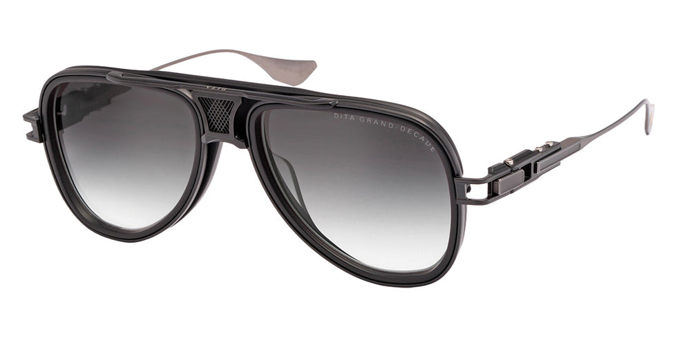 Dita® GRAND-DECADE Sunglasses DT DTS460-A-02 56 - Matte Black/Black Iron