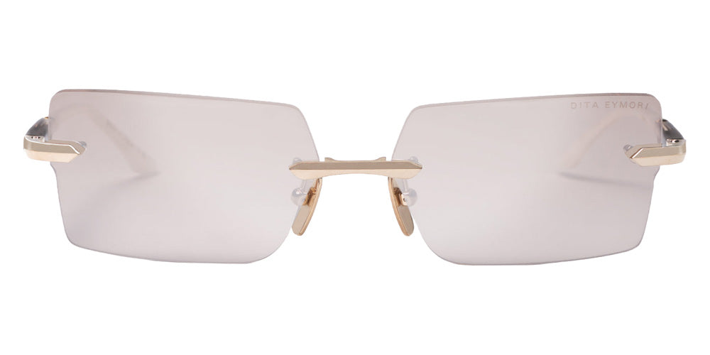 Dita® EYMORI Sunglasses DT DTS462-A-01 57 - White Gold/Golden Timber