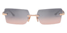 Dita® EYMORI Sunglasses DT DTS462-A-02 57 - Rose Gold/El Mirage Swirl