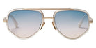 Dita® MACH-X Sunglasses DT DTS463-A-03 55 - Vanilla/White Gold