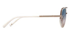 Dita® MACH-X Sunglasses DT DTS463-A-03 55 - Vanilla/White Gold