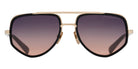 Dita® MACH-X Sunglasses DT DTS463-A-04 55 - Ebony/White Gold