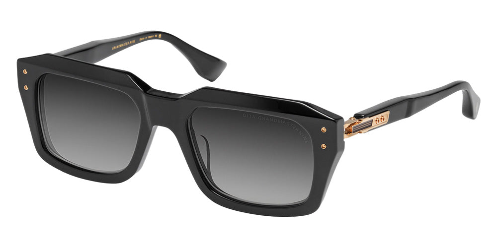 Dita® GRANDMASTER-NINE Sunglasses DT DTS464-A-01 54 - Black/White Gold