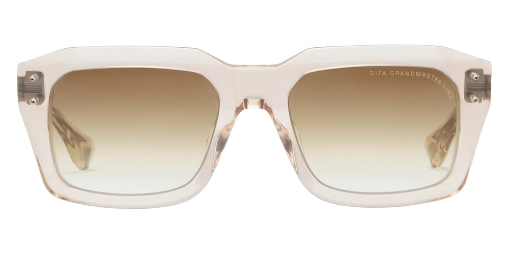Dita® GRANDMASTER-NINE Sunglasses DT DTS464-A-02 54 - Khaki Crystal/Antique Silver