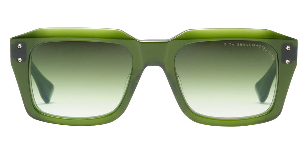 Dita® GRANDMASTER-NINE Sunglasses DT DTS464-A-03 54 - Crystal Black Moss/Antique Silver