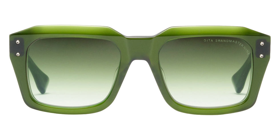 Dita® GRANDMASTER-NINE Sunglasses DT DTS464-A-03 54 - Crystal Black Moss/Antique Silver