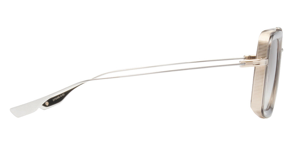 Dita® DUBSIGNAL Sunglasses DT DTS465-A-02RO 52 - White Gold/Grey Crystal
