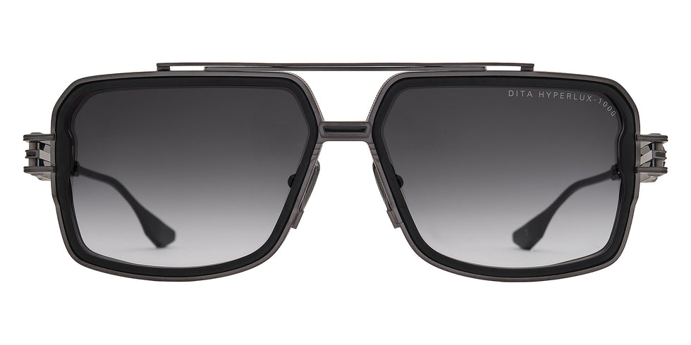 Dita® HYPERLUX-1000 Sunglasses DT DTS470-A-01 58 - Matte Black/Black Iron