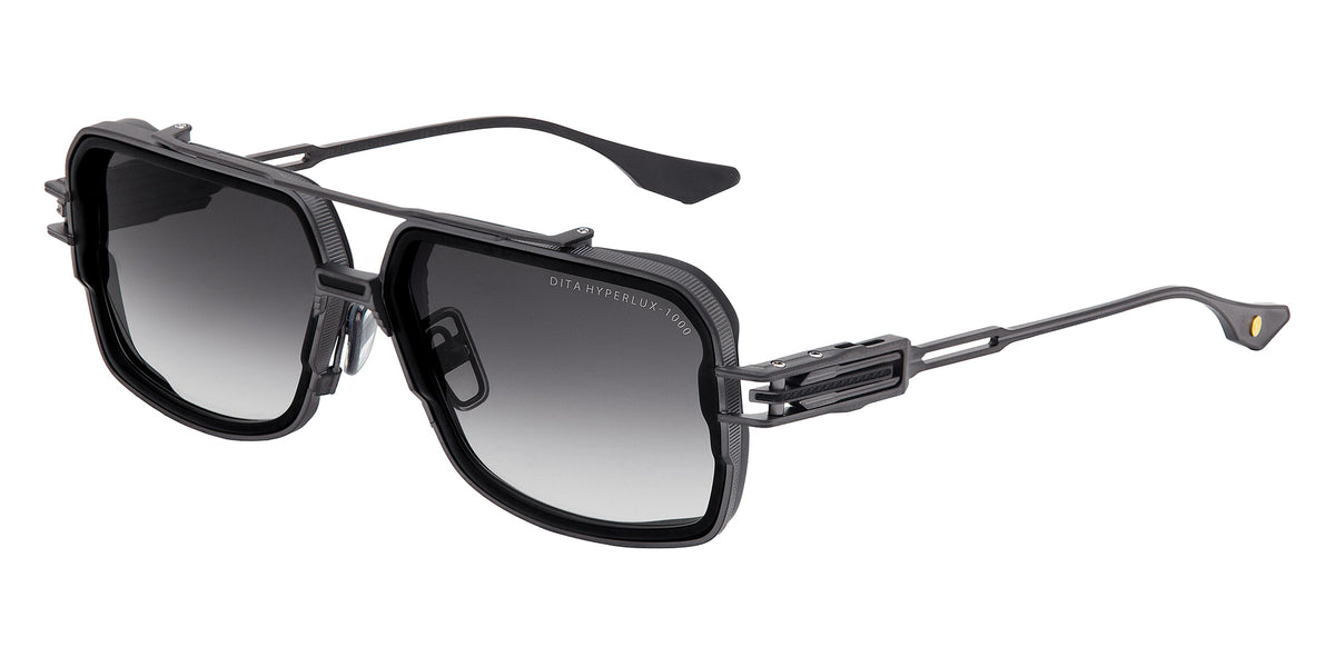 Dita® HYPERLUX-1000 Sunglasses DT DTS470-A-01 58 - Matte Black/Black Iron
