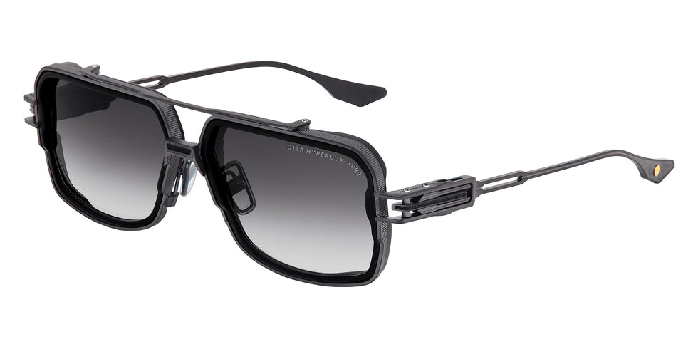 Dita® HYPERLUX-1000 Sunglasses DT DTS470-A-01 58 - Matte Black/Black Iron