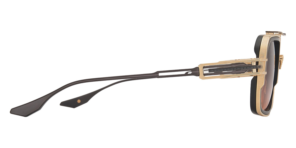 Dita® HYPERLUX-1000 Sunglasses DT DTS470-A-02 58 - Matte Black/White Gold/Black Iron