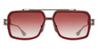 Dita® HYPERLUX-1000 Sunglasses DT DTS470-A-03 58 - Ruby/Antique Cocoa Bean/Matte Silver