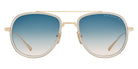 Dita® ARTOA.79x Sunglasses DT DTS473-A-01 53 - White Gold/Crystal Clear