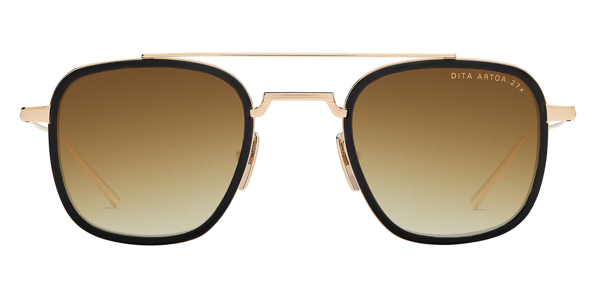 Dita® ARTOA.27x Sunglasses DT DTS474-A-03 47 - White Gold/Black