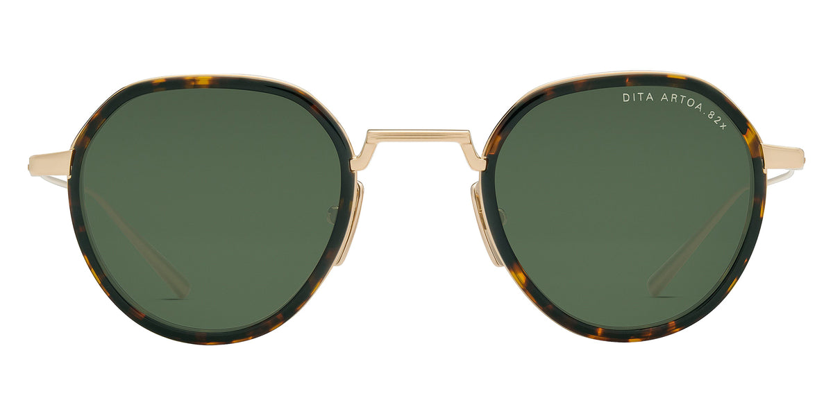 Dita® ARTOA.82x Sunglasses DT DTS475-A-01 45 - White Gold/Dark Tortoise